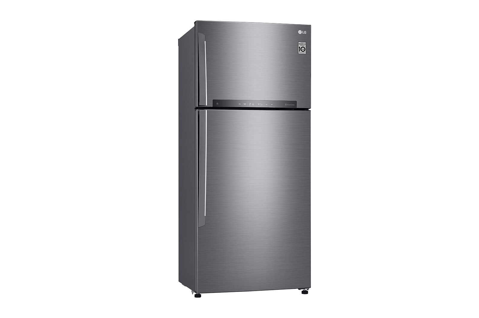 LG 506L Smart Inverter Wi-Fi Frost-Free Double Door Refrigerator - Shiny Steel