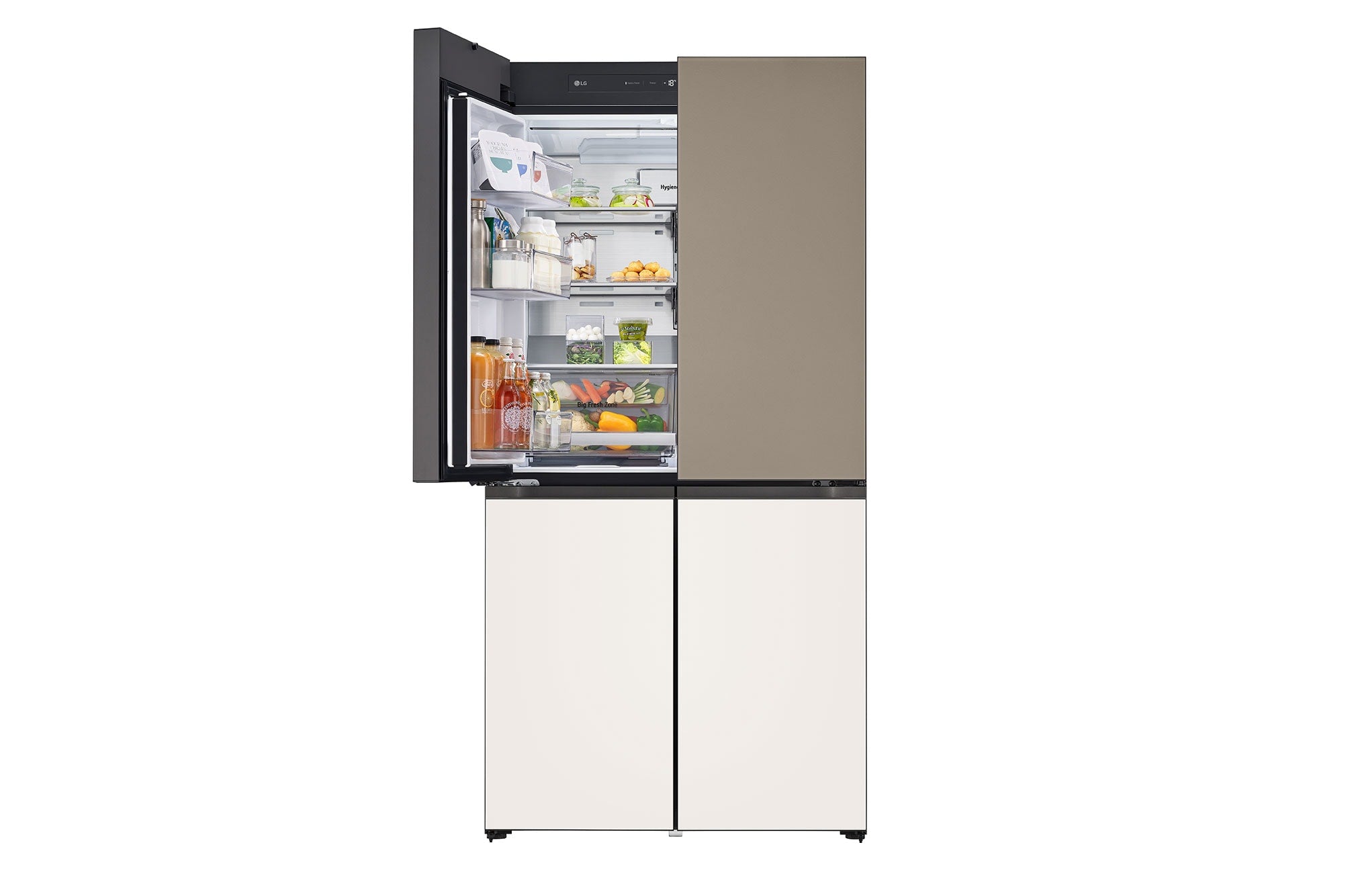 LG 614L French Door Refrigerator: Objet Collection, Door Cooling+, Smart Inverter