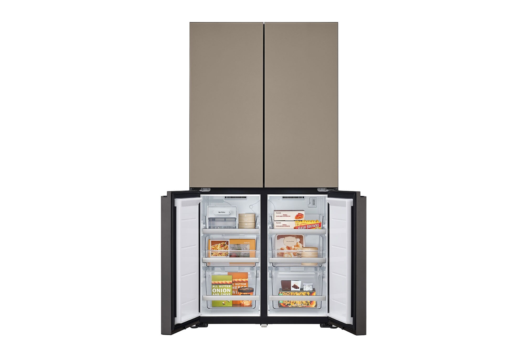 LG 614L French Door Refrigerator: Objet Collection, Door Cooling+, Smart Inverter