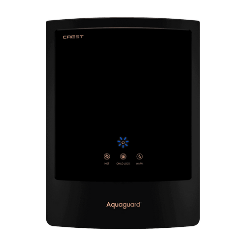 Aquaguard Enrich Crest UV Copper Hot Water Purifier - Front View