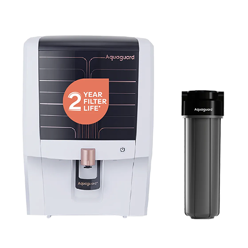 Aquaguard Enrich Crystal Booster 2X UV+UF Water Purifier side view