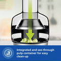 Philips Quick Clean Juicer 800W with QuickClean Technology (HR1863/20)