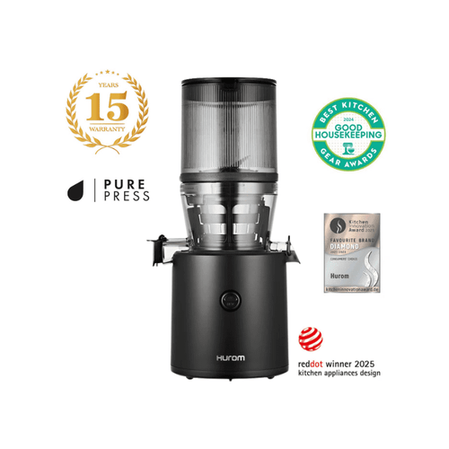 Hurom H320N Slow Juicer Matte Black - Front View