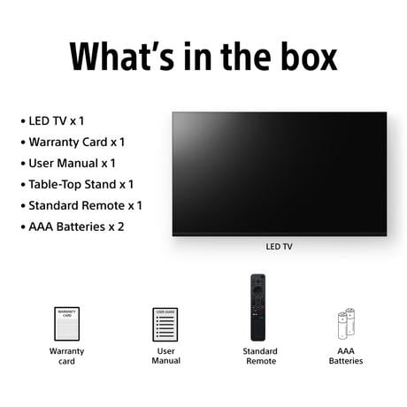 Sony BRAVIA 5 85-inch 4K UHD AI Smart Mini LED Google TV
