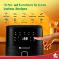 Wonderchef Neo Pro 4.5L Digital Air Fryer - 10 Preset Functions
