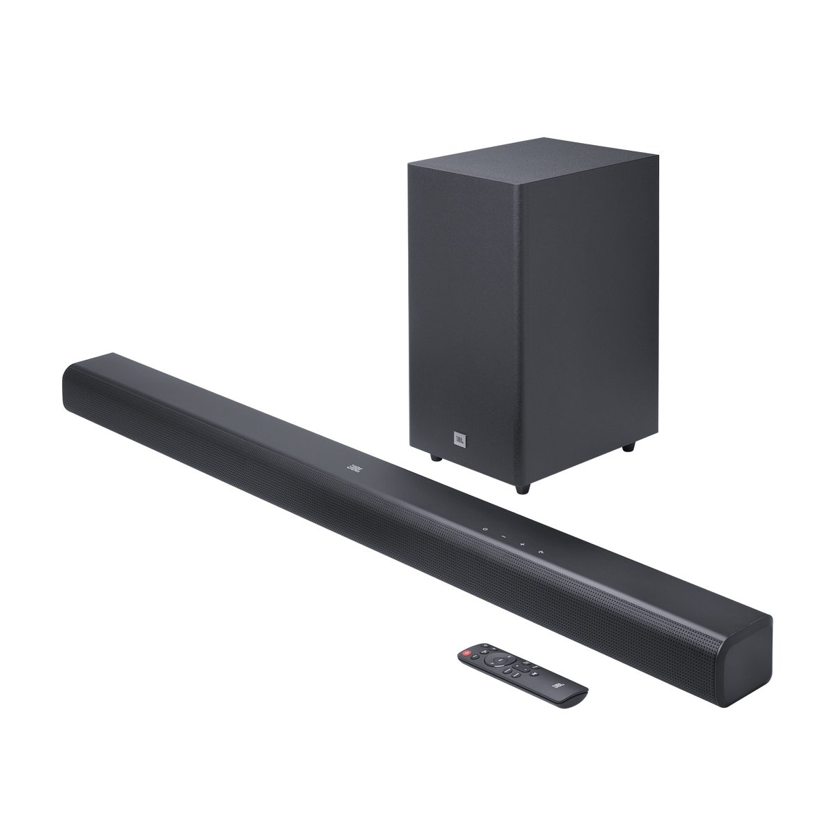 JBL Cinema 3.1ch Dolby Atmos Soundbar with 440W 6.5 Inch Wireless Subwoofer eARC HDMI and Bluetooth (SB590)