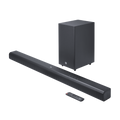 JBL Cinema 3.1ch Dolby Atmos Soundbar with 440W 6.5 Inch Wireless Subwoofer eARC HDMI and Bluetooth (SB590)