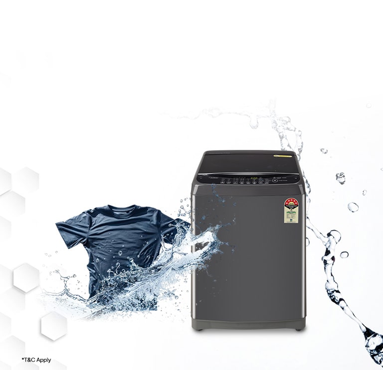 LG 9Kg Smart Inverter Top Load Washing Machine with Inbuilt Heater