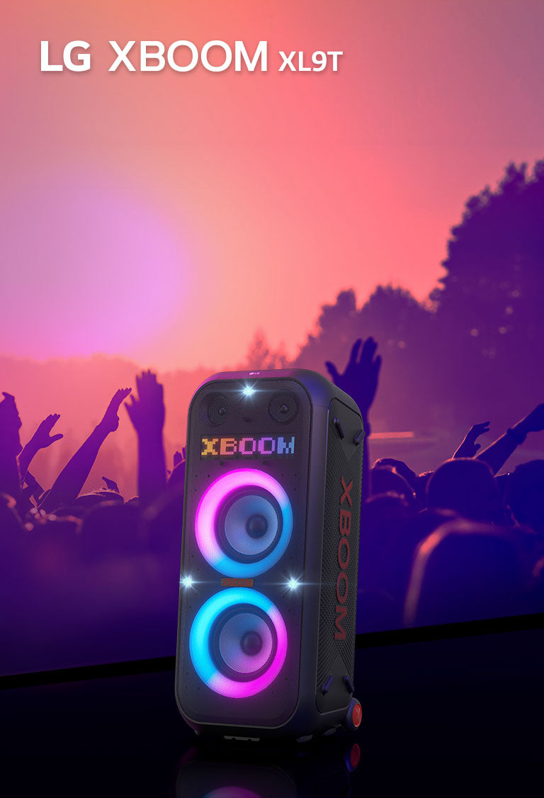 LG XBOOM XL9T: 1000W Bluetooth Party Speaker with Dual 8-inch Woofers
