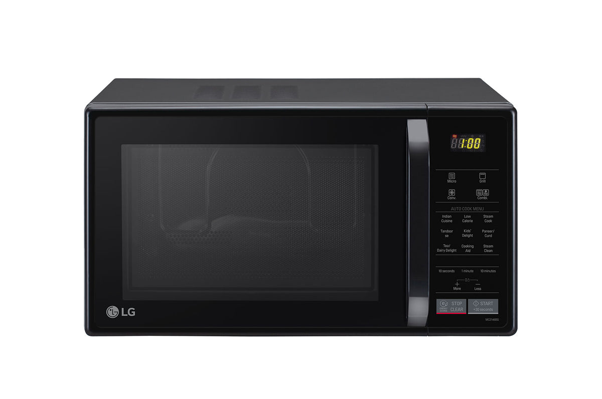 LG MC2146BG Convection Microwave Oven — Front View