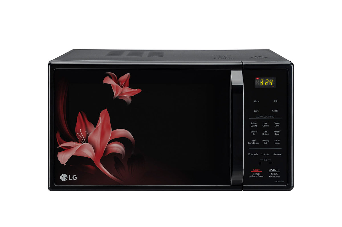 LG MC2146BR 21L Convection Microwave - Front View