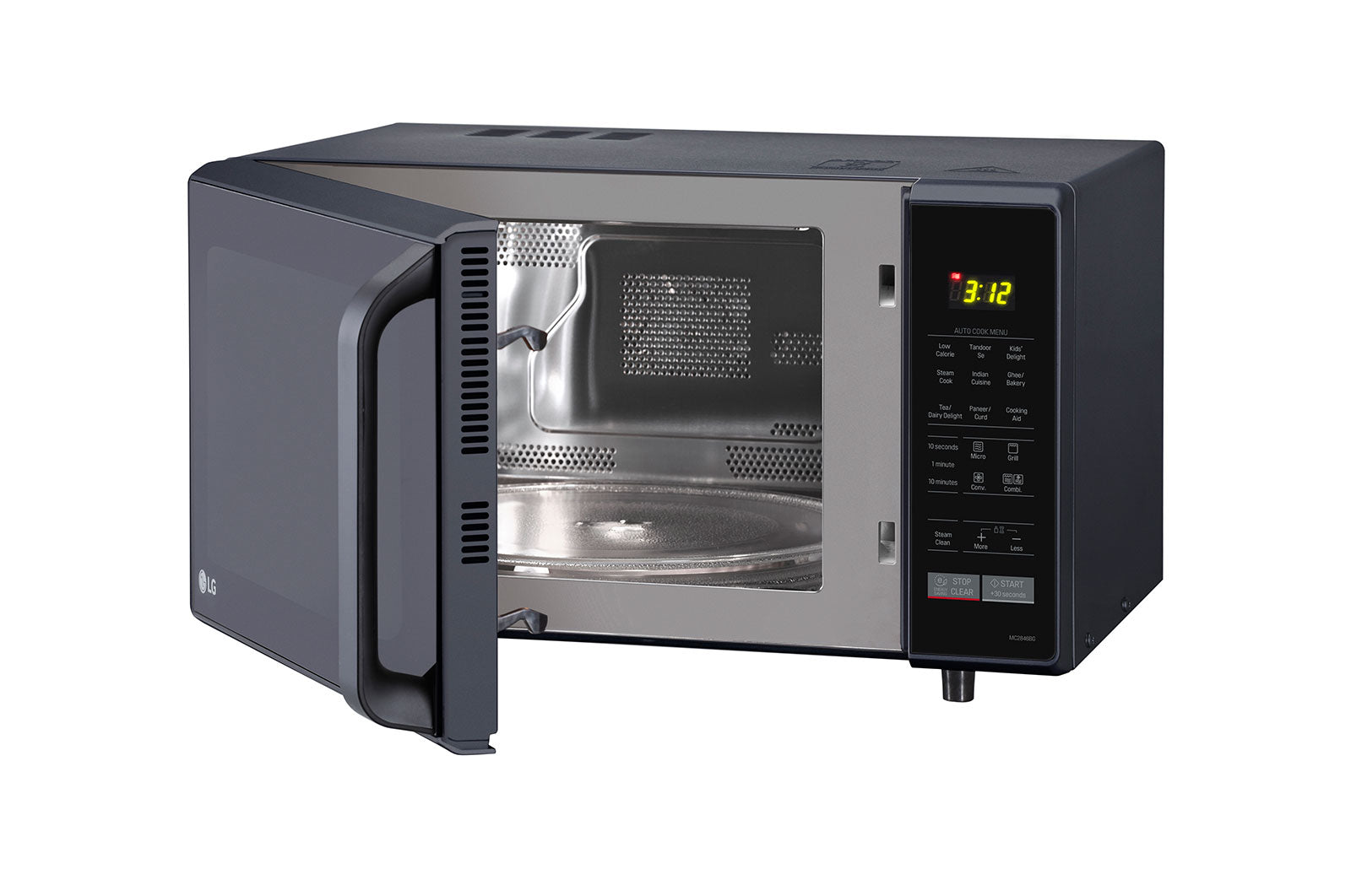 LG 28L All-in-One Smart Convection Microwave Oven with 251 Auto Cook Menus