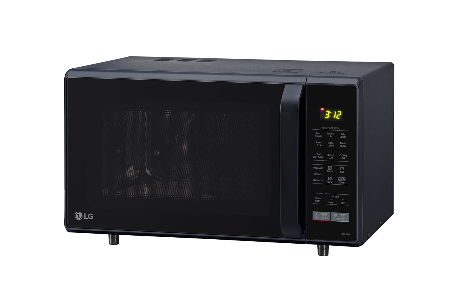 LG 28L All-in-One Smart Convection Microwave Oven with 251 Auto Cook Menus