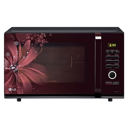 LG 32L Convection Microwave Oven: Diet Fry, Motorised Rotisserie, Stainless Steel