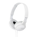 Sony On-Ear Stereo Headphones with Mic and Tangle Free Cable (MDR-ZX110AP)
