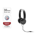 Sony On-Ear Stereo Headphones with Mic and Tangle Free Cable (MDR-ZX110AP)