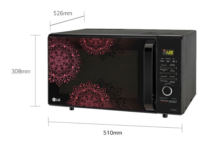LG 28L All-in-One Convection Microwave Oven with Diet Fry & Roti Basket