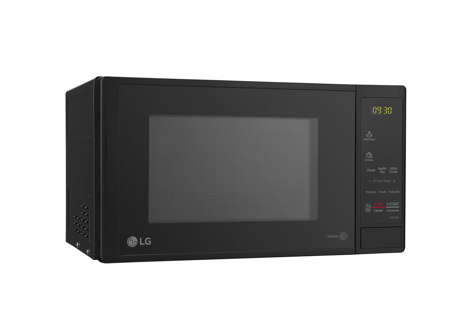 LG 20L Solo Microwave Oven with Glass Door & Grill: MS2043DB