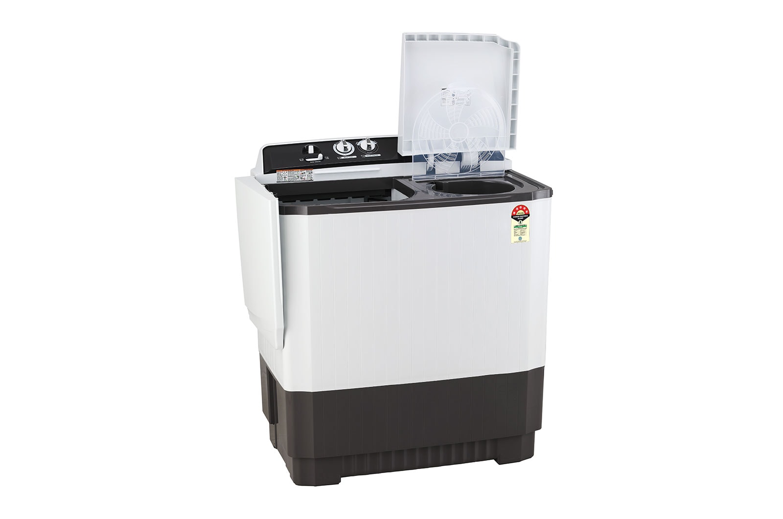 LG 10Kg 5-Star Semi-Automatic Top Load Washing Machine with Roller Jet Pulsator