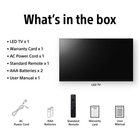 Sony 65-inch Bravia 4K Ultra HD Smart Google TV