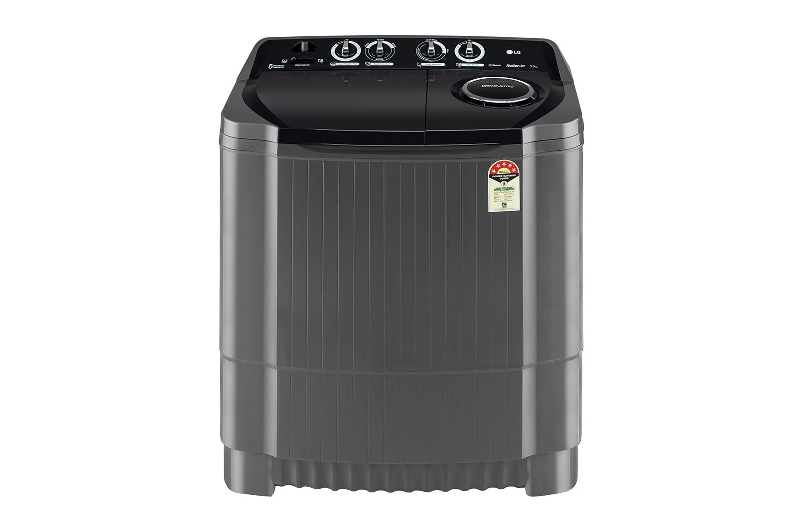 LG 9.5Kg Semi-Automatic Top Load Washing Machine with Roller Jet Pulsator