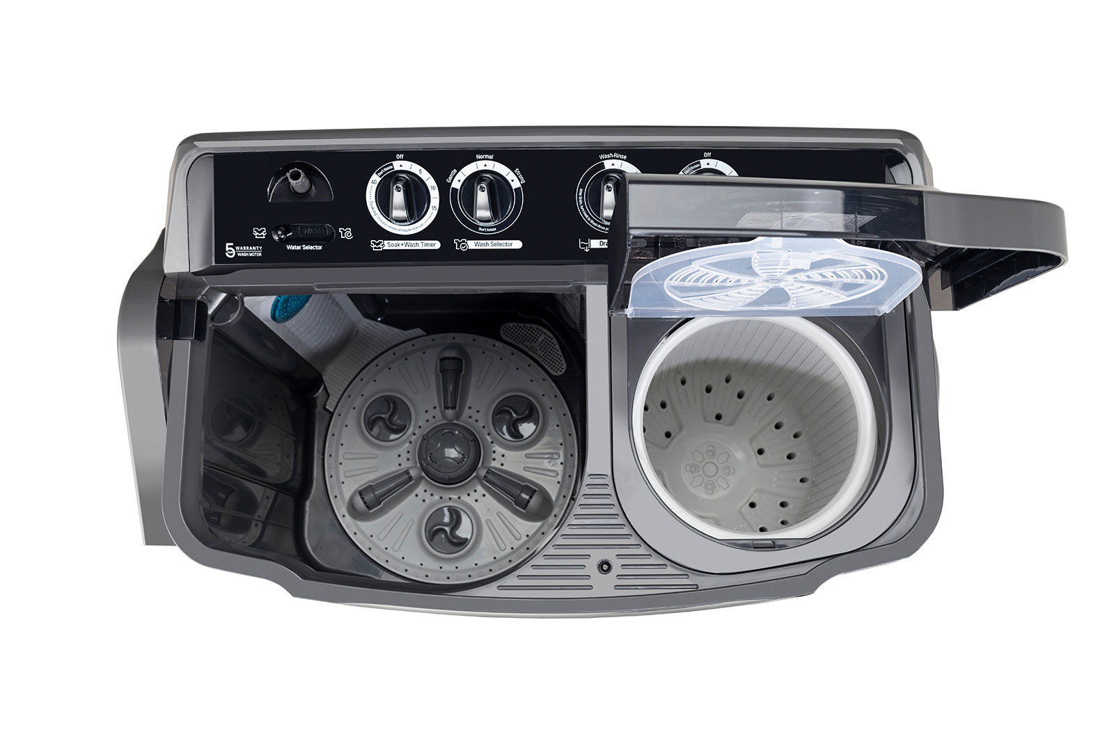 LG 9.5Kg Semi-Automatic Top Load Washing Machine with Roller Jet Pulsator