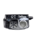 LG P9555SKAZ 9.5Kg Semi Automatic Top Load Washing Machine Middle Black - Top View (Lid Open)