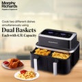 Morphy Richards DuoCrisp 9L Air Fryer - Cook Two Dishes Simultaneously
