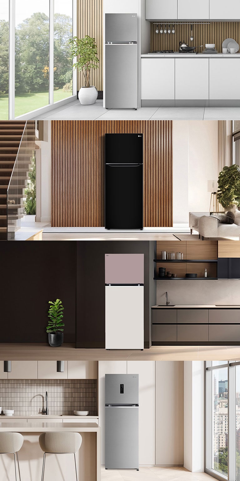 LG 272L Frost-Free Smart Inverter Double Door Refrigerator with Multi Air Flow