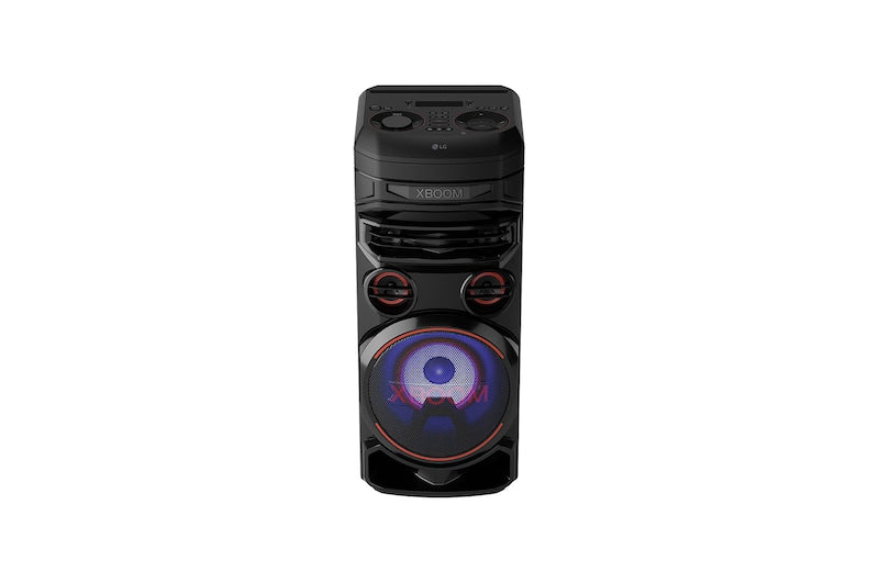 LG XBOOM RNC7 Bluetooth Karaoke Party Speaker: Super Bass, Lighting, DJ App