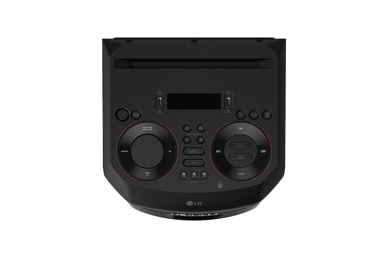 LG XBOOM RNC7 Bluetooth Karaoke Party Speaker: Super Bass, Lighting, DJ App