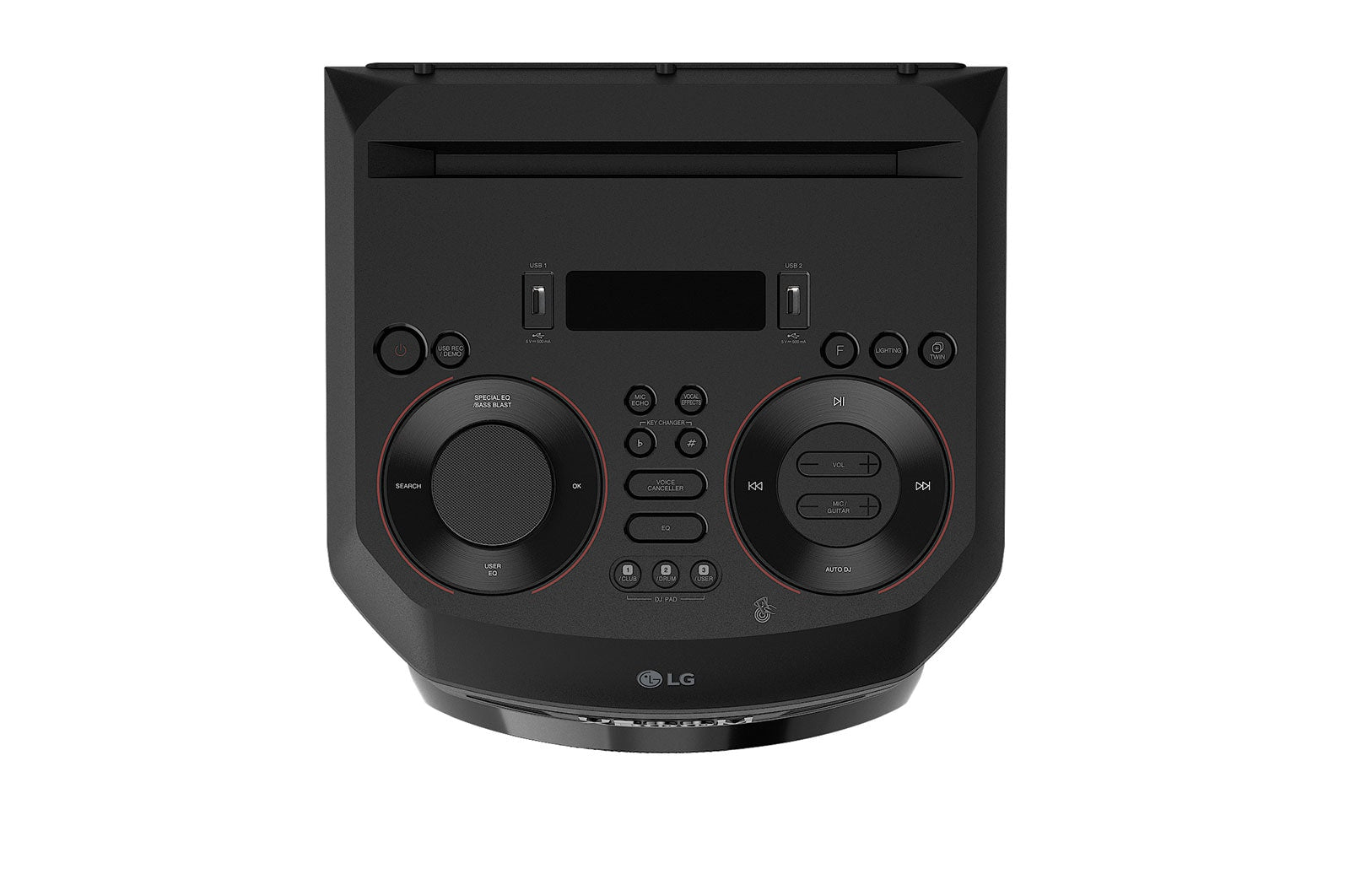 LG XBOOM RNC5 Karaoke Party Speaker: Powerful Bass, DJ App, Party Lights