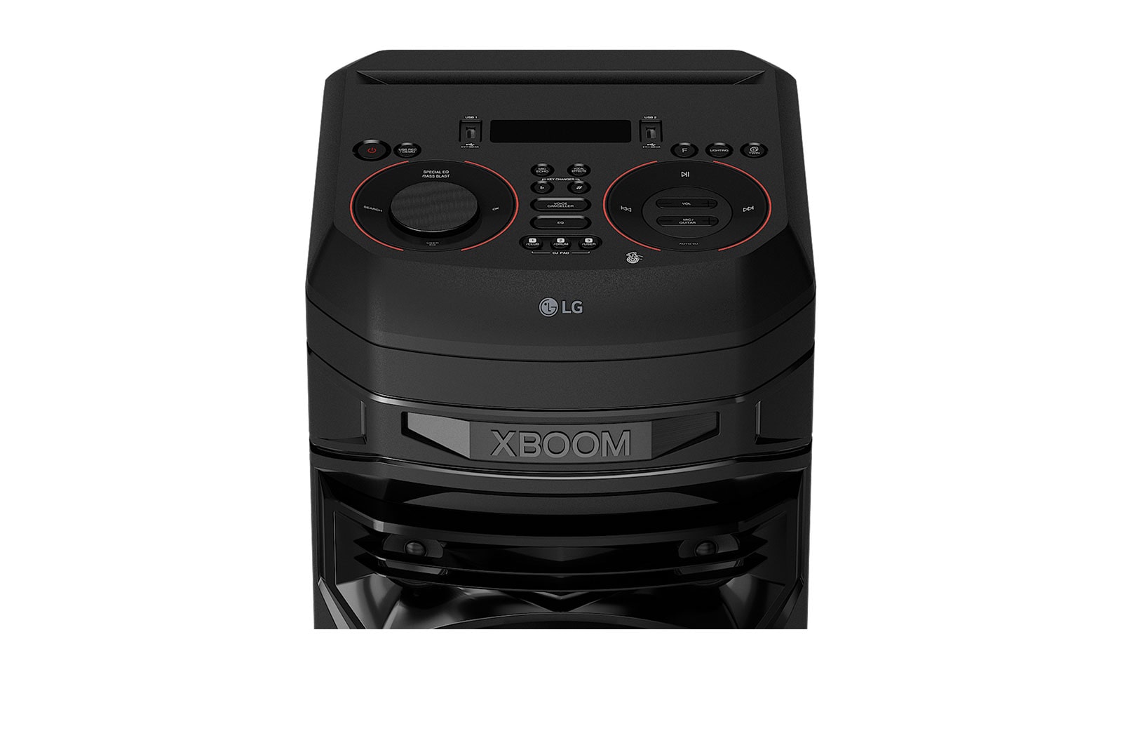LG XBOOM RNC5 Karaoke Party Speaker: Powerful Bass, DJ App, Party Lights