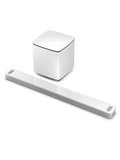 Bose Smart Ultra Soundbar + Bass Module 700 White Smoke - Bundle View