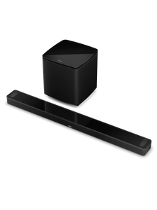 Bose Smart Ultra Soundbar + Bass Module 700 Black - Bundle View