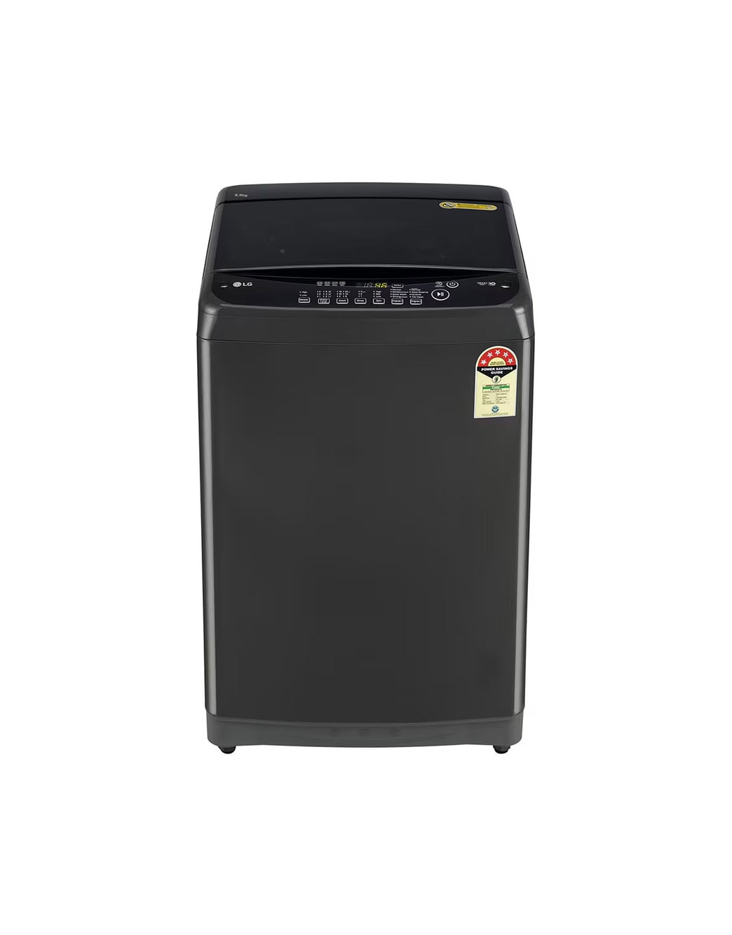 LG 8Kg Smart Inverter Top Load Washing Machine with TurboDrum - Middle Black