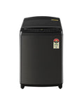 LG THD11SWP 11Kg Fully Automatic Top Load Washing Machine Platinum Black - Front View