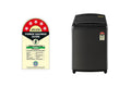 LG THD11SWP 11Kg Fully Automatic Top Load Washing Machine Platinum Black - Side View