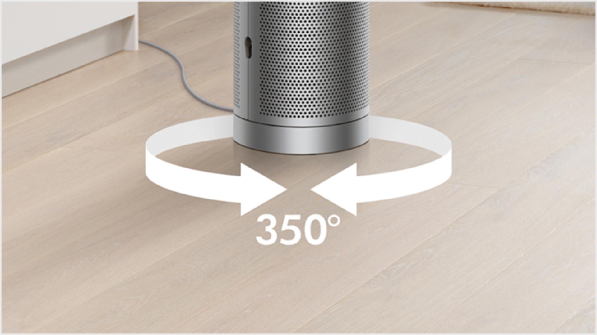 Dyson Purifier Cool TP07 Refurbished White/Silver Smart HEPA H13 Air Purifier