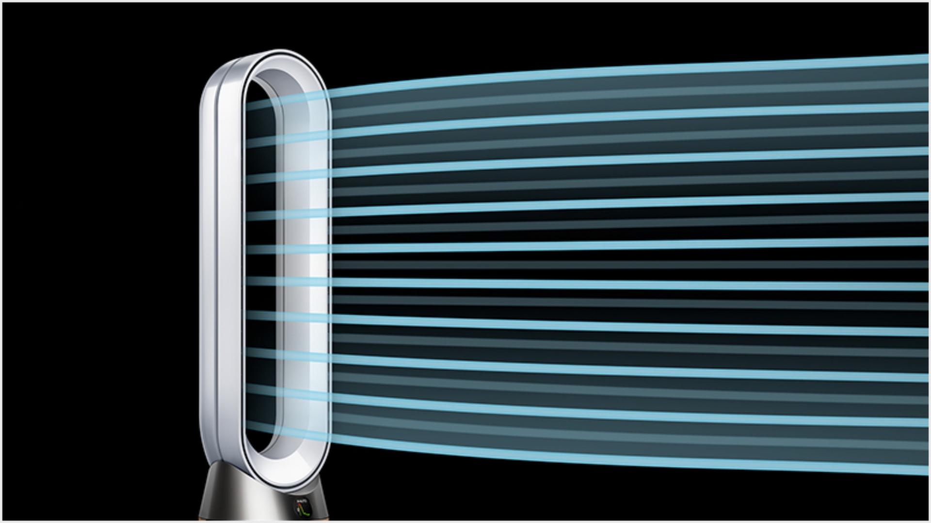 Dyson Purifier Cool TP07 Refurbished White/Silver Smart HEPA H13 Air Purifier