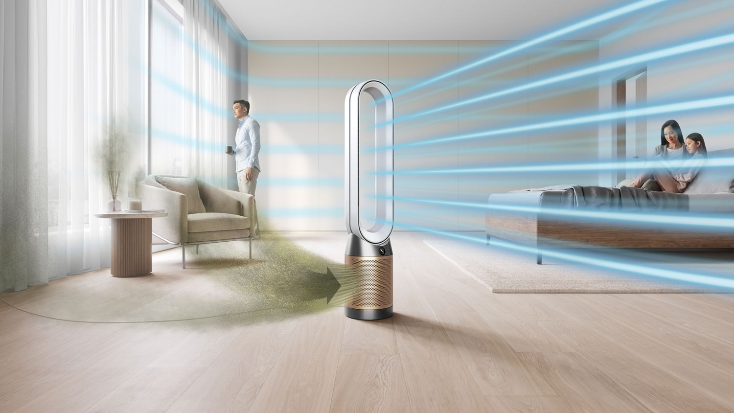 Dyson Purifier Cool Formaldehyde TP09: Smart HEPA H13 Air Purifier with Cooling