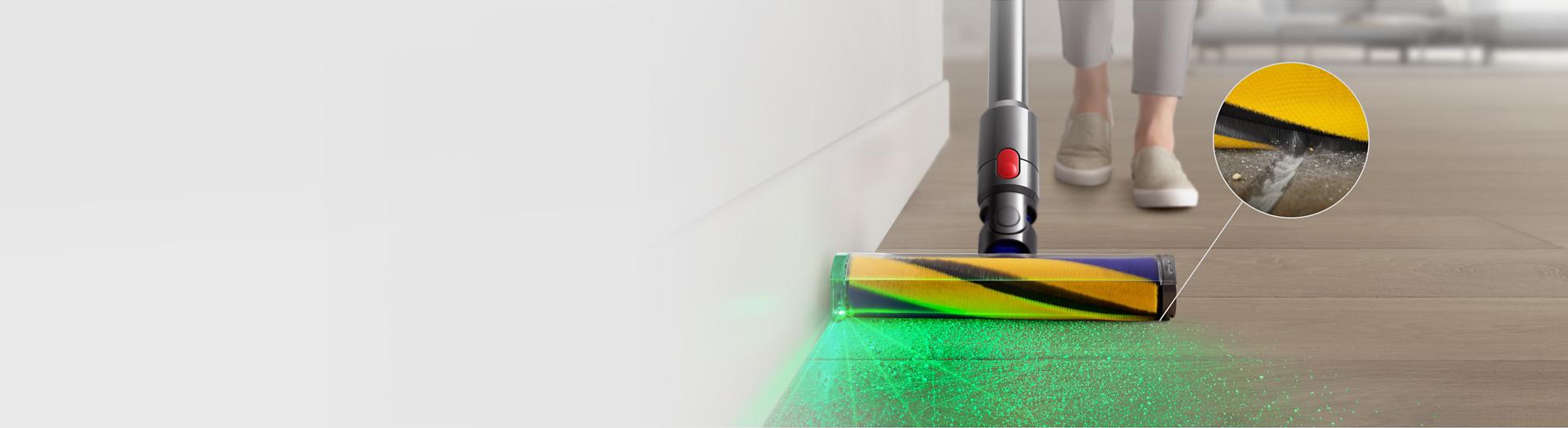 Dyson V15 Detect Cord-Free Vacuum: Laser Dust, Smart Suction, HEPA Filtration