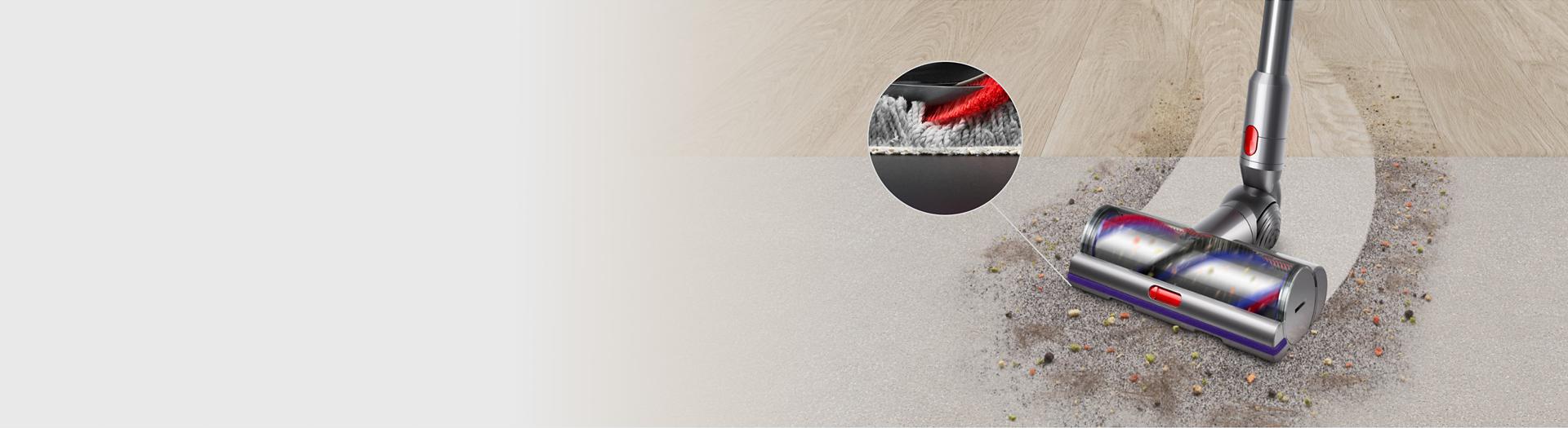 Dyson V15 Detect Cord-Free Vacuum: Laser Dust, Smart Suction, HEPA Filtration