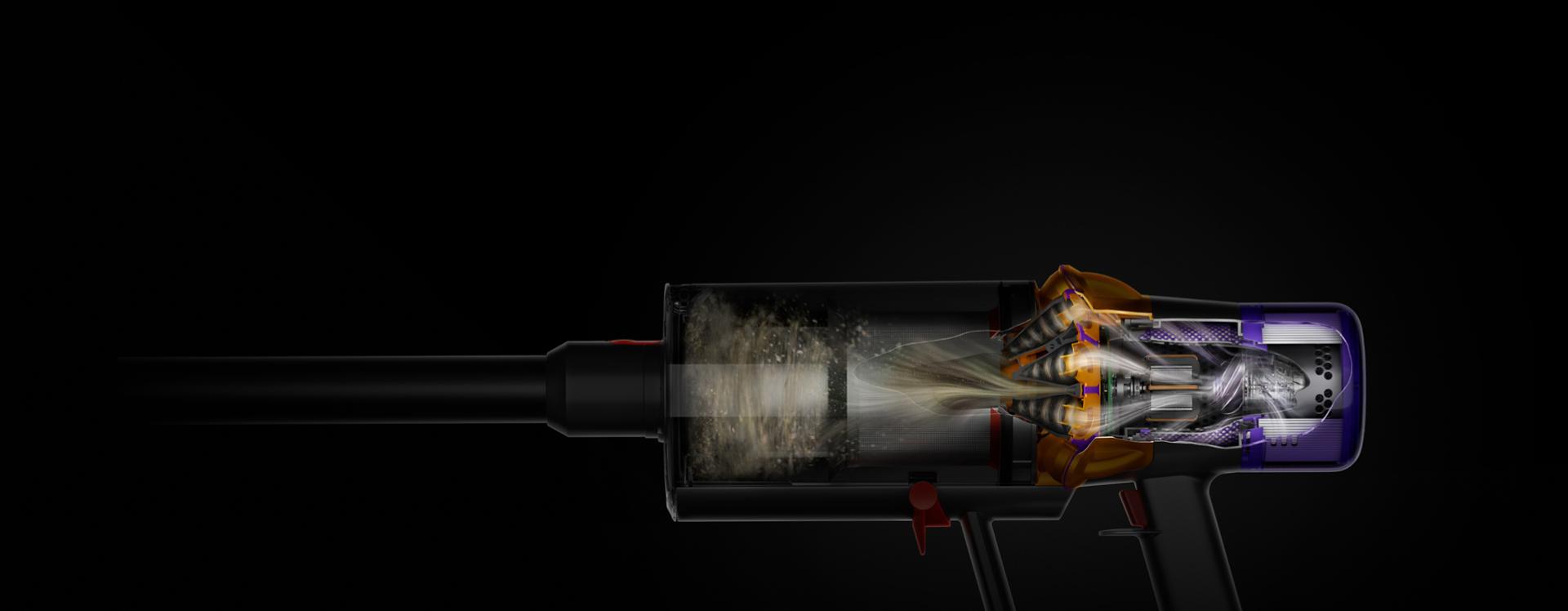 Dyson V15 Detect Cord-Free Vacuum: Laser Dust, Smart Suction, HEPA Filtration