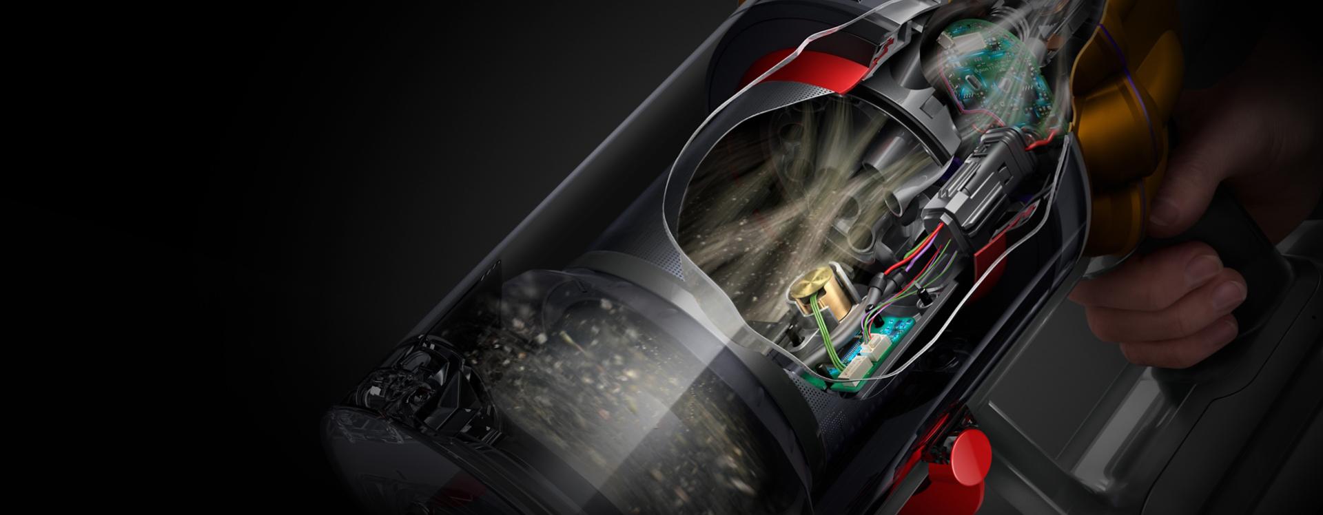 Dyson V15 Detect Cord-Free Vacuum: Laser Dust, Smart Suction, HEPA Filtration