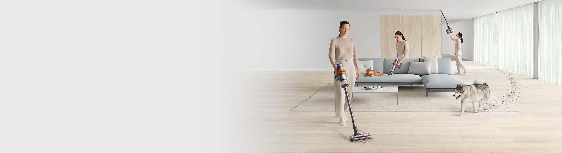 Dyson V15 Detect Cord-Free Vacuum: Laser Dust, Smart Suction, HEPA Filtration