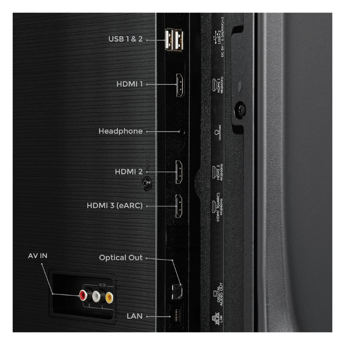 Vu 55‑Inch 4K QLED Smart Google TV with Dolby Vision