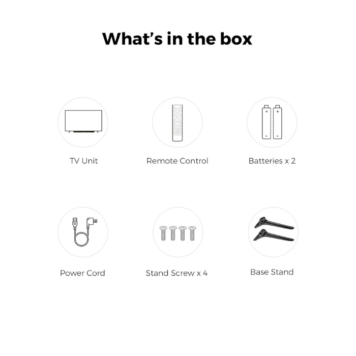 Vu 65‑Inch 4K QLED Google TV with Dolby Atmos Soundbar