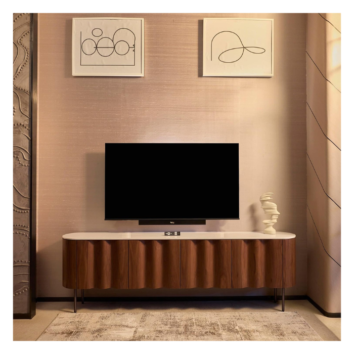 Vu 65‑Inch 4K QLED Google TV with Dolby Atmos Soundbar