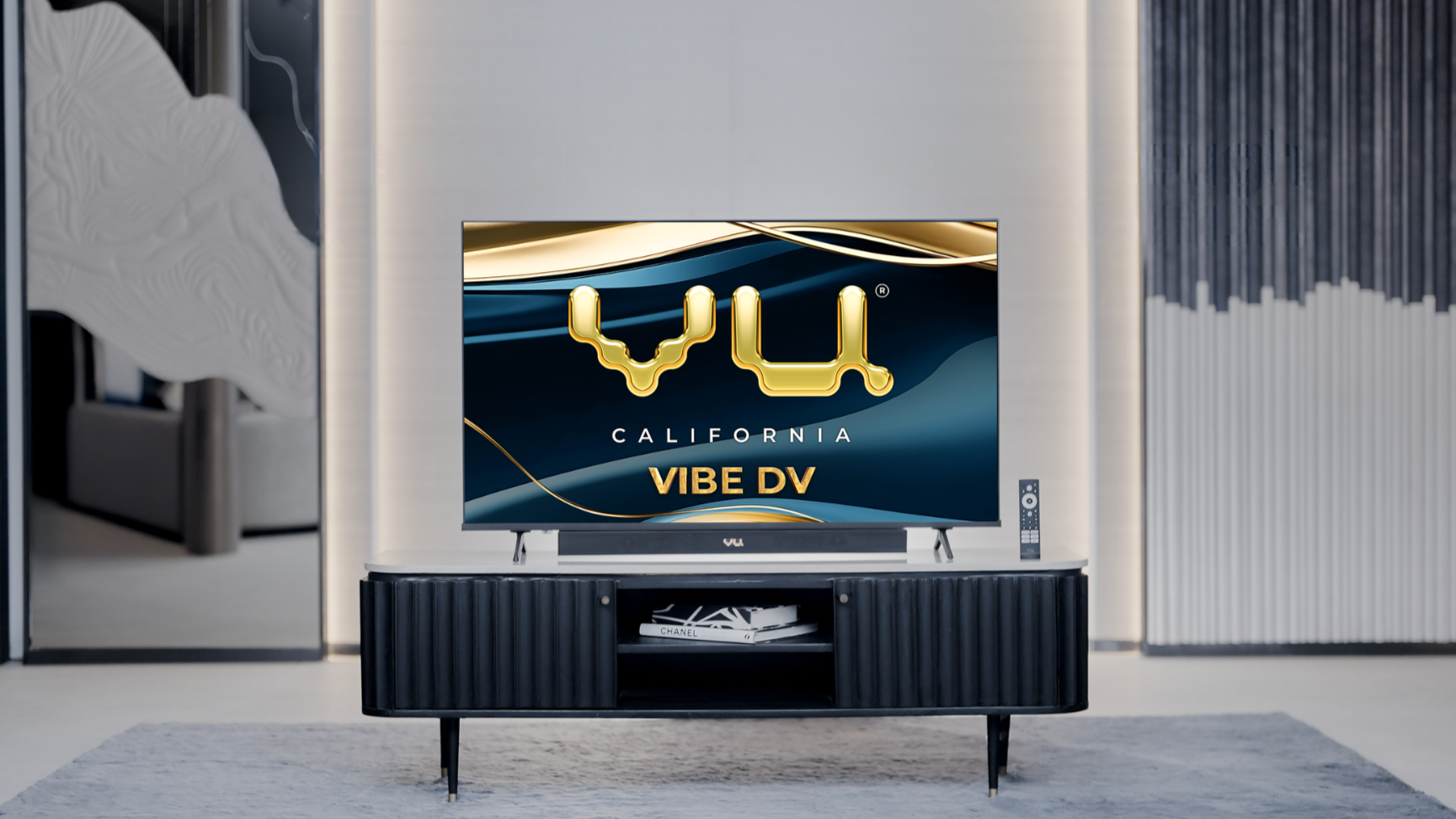 Vu VIBE DV 55‑inch QLED Designer Vision Smart TV